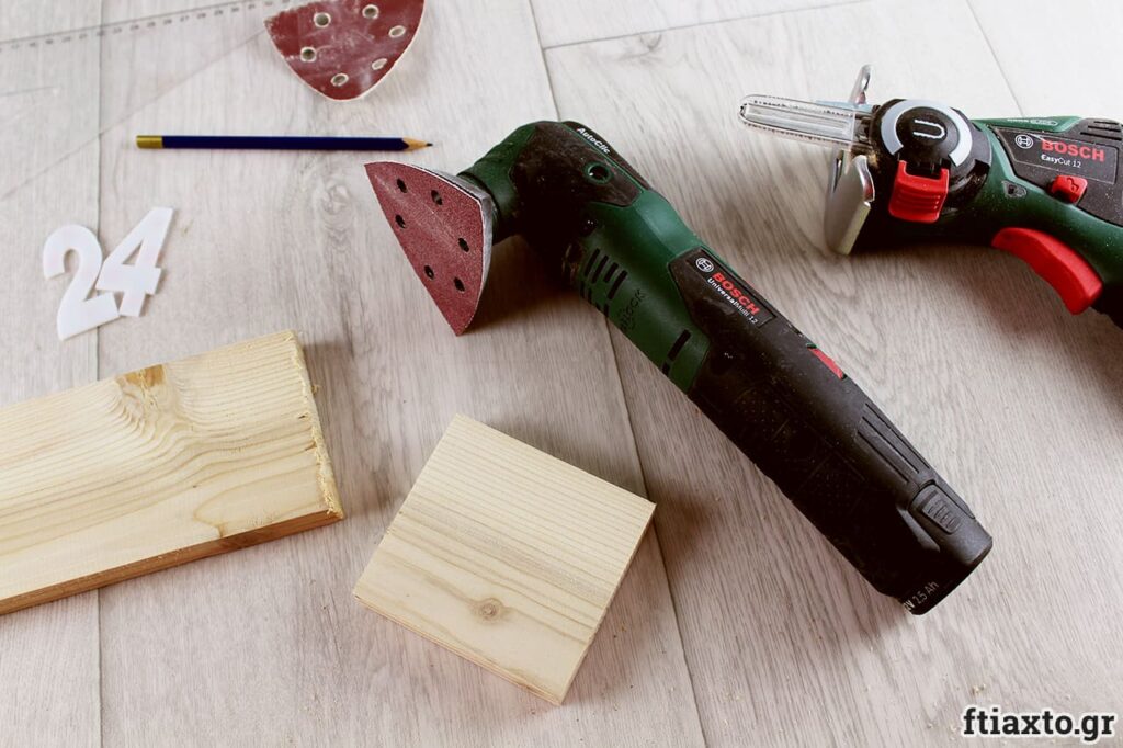DIY: Αριθμός σπιτιού με τσιμέντο και ρητίνη (υγρό γυαλί)