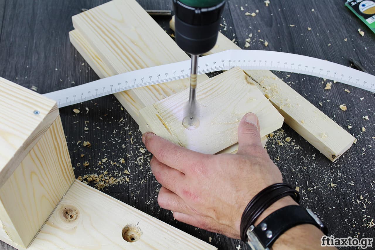 diy φωτιστικό με βάση για κινητό