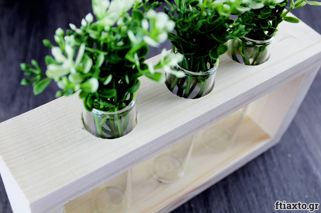 diy βάζο με δοκιμαστικούς σωλήνες diy βάζο με δοκιμαστικούς σωλήνες