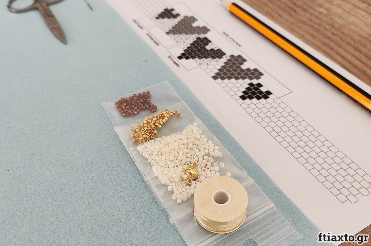 Σεμινάριο miyuki peyote beading Μαρούσι